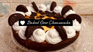 Baked Oreo Cheesecake [upl. by Alvira]