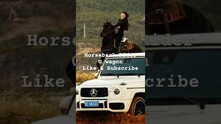 Horseback rider G wagon shortsfeeds ytshorts shortvideo horseback riding gwagon mercedes [upl. by Otsuj]