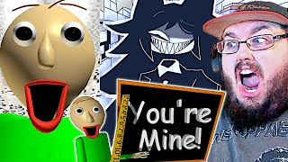 Baldi Youre Mine Reanimated but with extra keyframes amp Basics In Behavior X You’re Mine REACTION [upl. by Kcorb]