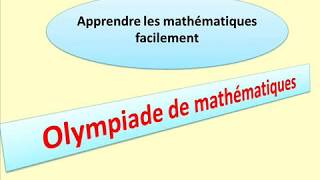 Olympiade de mathématiques Niveau 1AC exercice1 [upl. by Manchester677]