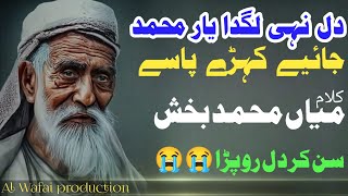 Kalam Mian Muhammad baksh  Dil nai lagda Yaar Muhammad Saif ul Malook  Al Wafai production [upl. by Aihsinyt]