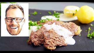 How to make Tafelspitz  tenderly cooked beef a German recipe tutorial by klaskitchencom [upl. by Edrea]