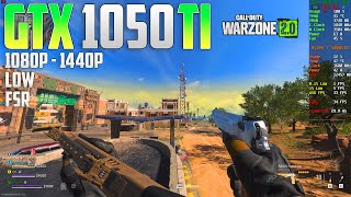 GTX 1050 TI Call Of Duty Warzone 2  1080p  1440p  Low amp FSR [upl. by Ainak447]