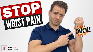 Simple Home Exercises To STOP Wrist Pain WORKS FAST [upl. by Melentha65]