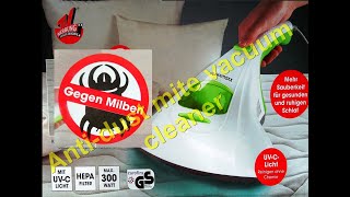 CLEANMAXX Antidust mite vacuum cleanerAntiMilbensauger [upl. by Salba]