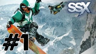 SSX GameplayCommentary  Part 1 Tutorial and First Levels [upl. by Assena]