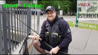 Street  Fishing Wels am Mühlbach  Teil 1  HD [upl. by Adnara]