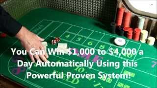 Win 4000 a Day Without Fail With Power Craps [upl. by Oicnaneb]