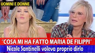 Uomini e Donne Nicole Santinelli “Maria non mi ha capito” [upl. by Aysab601]