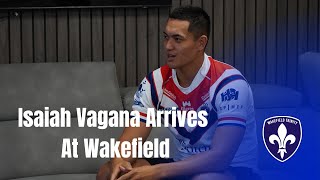 Vagana Arrives At Wakefield  Interview [upl. by Skolnik]