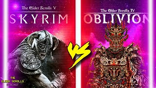 Skyrim vs Oblivion  The Elder Scrolls Podcast 56 [upl. by Cristiano]