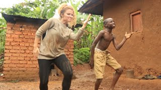 Masaka Kids Africana Dancing Together We Can Behind the Scenes [upl. by Latsyrhk742]