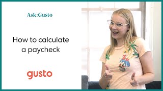 How to Calculate a Paycheck for Your Employees [upl. by Nicole]