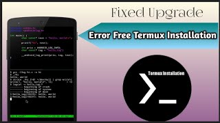 How To Install Termux And Fix Pkg Update Error On Android [upl. by Elaweda]