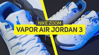 NIKE Zoom Vapor Air JORDAN 3  Dein Schuh für die Sommersaison  TennisPoint [upl. by Liamaj]