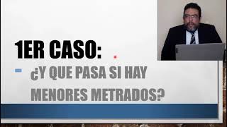 Caso Ib ¿Y que pasa si hay Menores Metrados [upl. by Tedman]