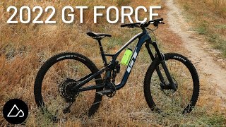 2022 GT Force High Pivot Enduro Mountain Bike Review [upl. by Paule]