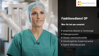 Gemeinsam die Chirurgie der Zukunft gestalten – Einblicke in unsere OPTeams  Funktionsdienst OP [upl. by Aihsenat]