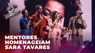 Os mentores homenageiam Sara Tavares  Tirateimas The Voice Portugal 2023 [upl. by Lavella]