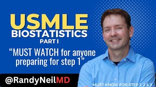 Biostatistics SUMMARY STEP 1  The Basics USMLE [upl. by Jehiel]