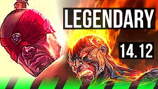 LEE SIN vs BRAND JGL  17213 Legendary Rank 8 Lee Rank 21  BR Challenger  1412 [upl. by Niamrej]