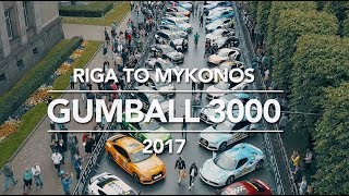 Gumball 3000 Riga to Mykonos 2017  Motorhead Full Rally Experience [upl. by Puff]