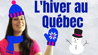 Cest comment lhiver au Québec [upl. by Wixted]