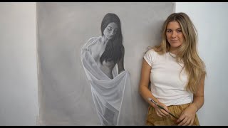 My Month Long Meditative Painting Process [upl. by Gnuy]