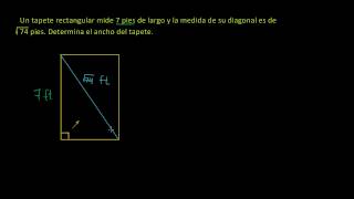 Teorema de Pitágoras 3 [upl. by Kemme663]