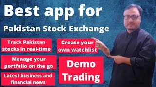 Best app for Pakistan Stock Exchange in 2024 [upl. by Albert]