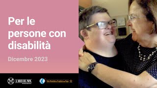 Per le persone con disabilità – Il Video del Papa 12 – Dicembre 2023 [upl. by Goles]