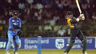 Herschelle Gibbs Century Vs India ICC Champions Trophy Semi Final 2002 [upl. by Lebam]