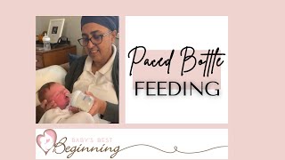 PACED BOTTLE FEEDING How to best bottle feed a breastfeeding baby to mimic feeding at the breast [upl. by Sillad671]