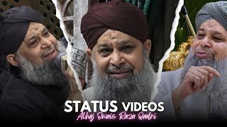 Status Videos  UK Tour 2024  Alhaj Owais Raza Qadri [upl. by Akirea]