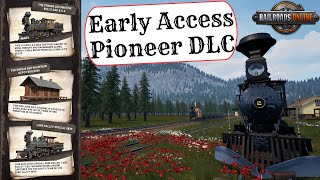 Early Access Pioneer DLC amp A Console Release For RailRoads Online [upl. by Akimrehs491]