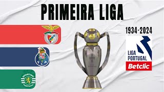 Primeira Liga All Winners 19342024  Portugal Champion [upl. by Sadoff]