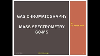 Gas Chromatography Mass Spectrometry GCMS [upl. by Paynter]