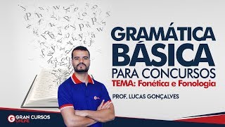 Gramática para Concursos Veja o básico de Fonética e Fonologiaortografia e acentuação Lucas Lemos [upl. by Hathaway417]