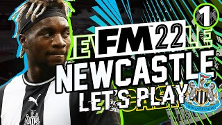 FM22 Newcastle United  Episode 1 £200M TO SPEND  Football Manager 2022 Lets Play [upl. by Ancell]