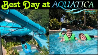 New Water Slide at Aquatica amp Full Tour 2024  SeaWorld Orlandos Water Park [upl. by Aletse199]