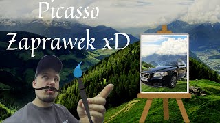 Picasso zaprawek xD Usuwamy rysy przywracamy blask  \\\ Volvo V50 [upl. by Ramoj]