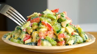 Essen Sie diesen Salat jeden Tag zum Abendessen und Sie werden Bauchfett verlieren30kg für 1 Monat [upl. by Hahseram]