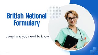 British National Formulary BNF [upl. by Ellednahc]