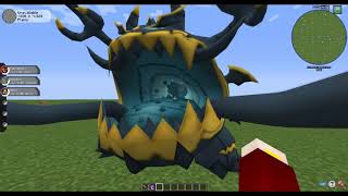 Guzzlord screaming in pixelmon [upl. by Tomkiel]