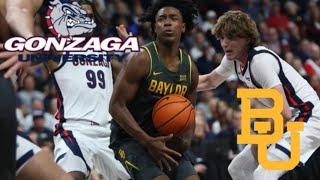 6 Gonzaga bulldogs vs 8 baylor bears opening night [upl. by Boris33]