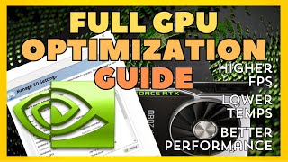 Full GPU Optimization  Boost FPS amp Improve Stability in games gtx1650 nvidia gaming [upl. by Schacker687]