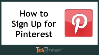 How to Sign Up For Pinterest [upl. by Lepley]