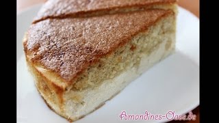 Dreh dich um Kuchen  Zauberkuchen Ein besonderer Käsekuchen [upl. by Enomyar]