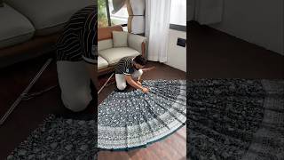 Lehenga Making Process  petrol Blue color Designer Lehenga choli for Wedding lehengas [upl. by Seroled]