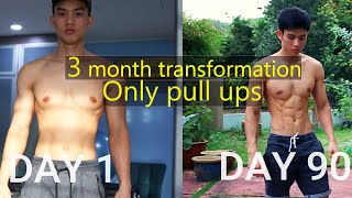 What happens if you only do PULL UPS for 3 months [upl. by Timmons]